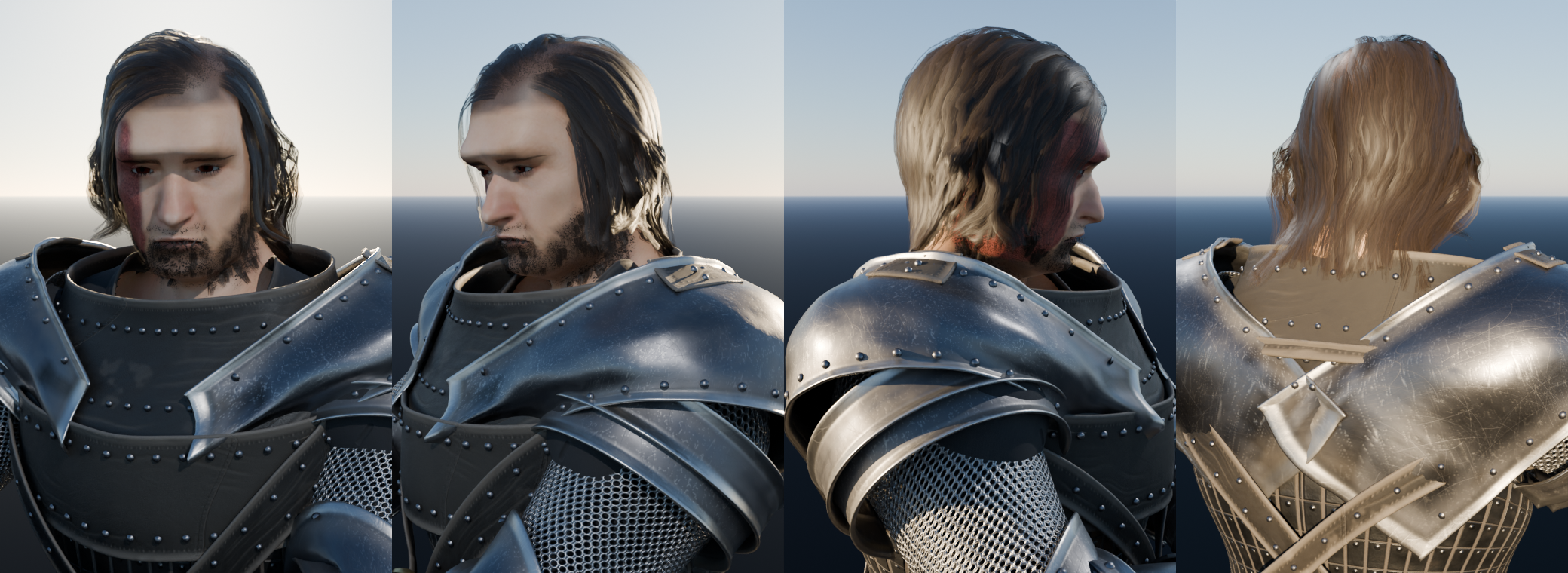 The Hound, head and shoulders