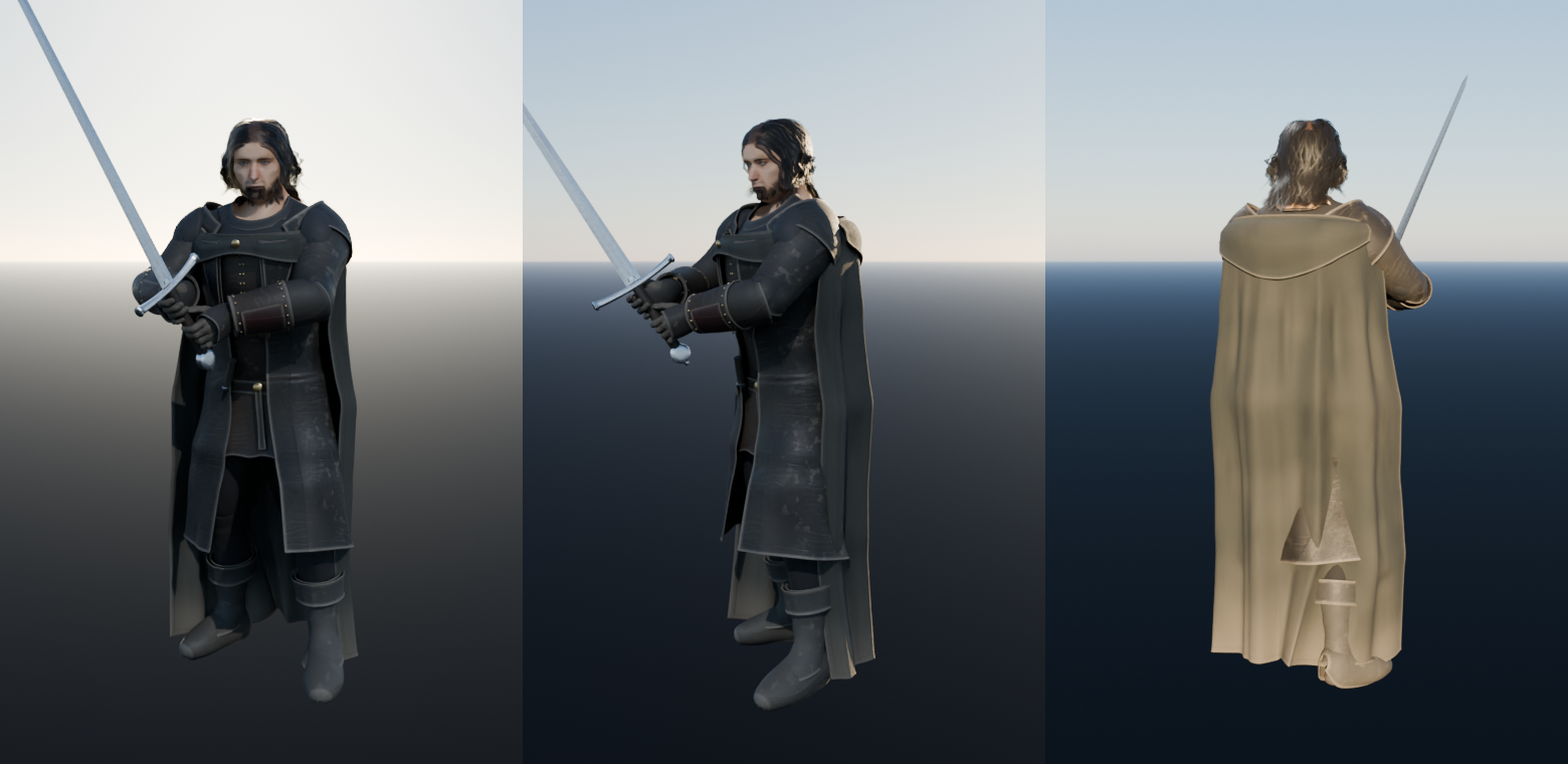 The Ranger, three views