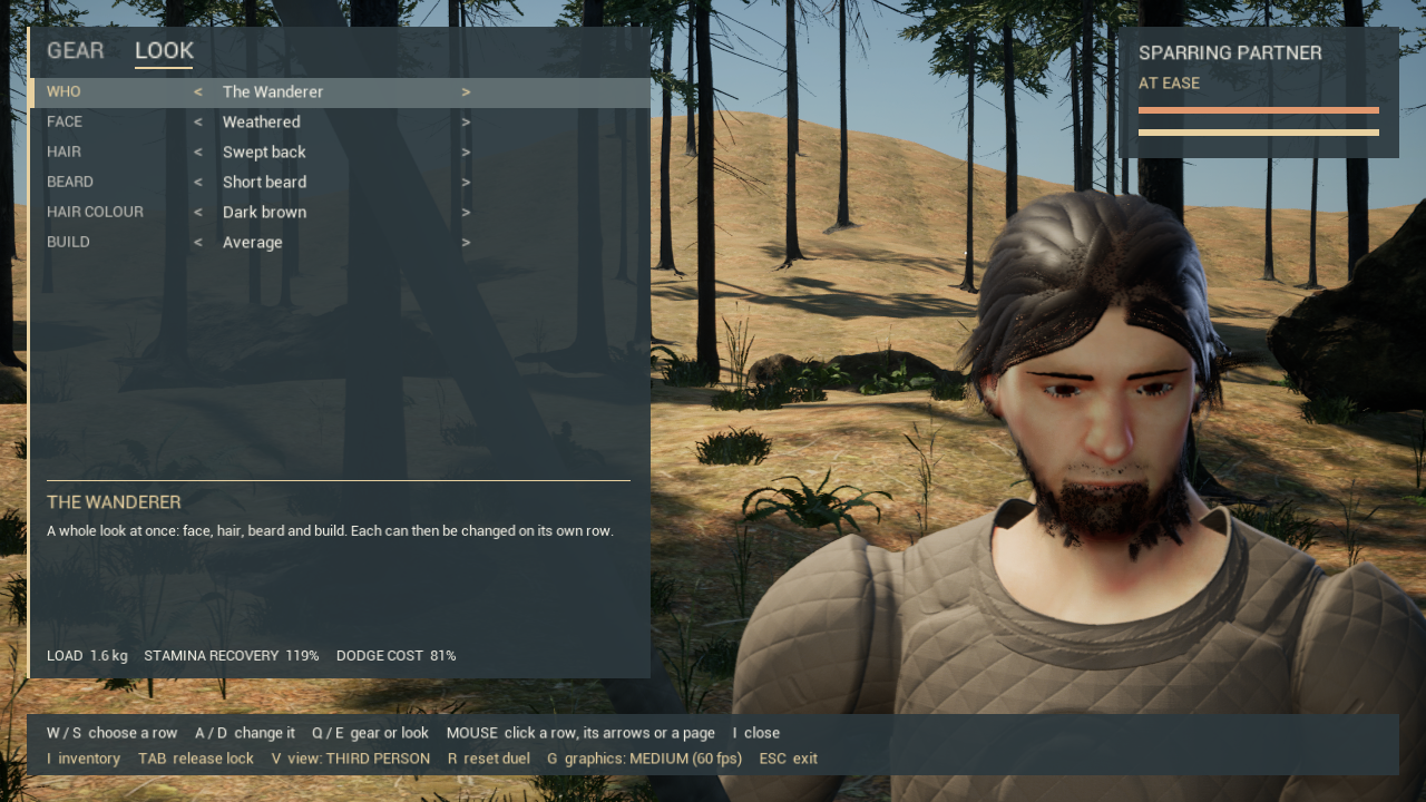 The Wanderer in game